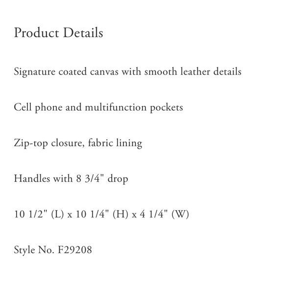 🌼🔥NEW WITH TAG COACH SET 🌼 - Picture 8 of 8